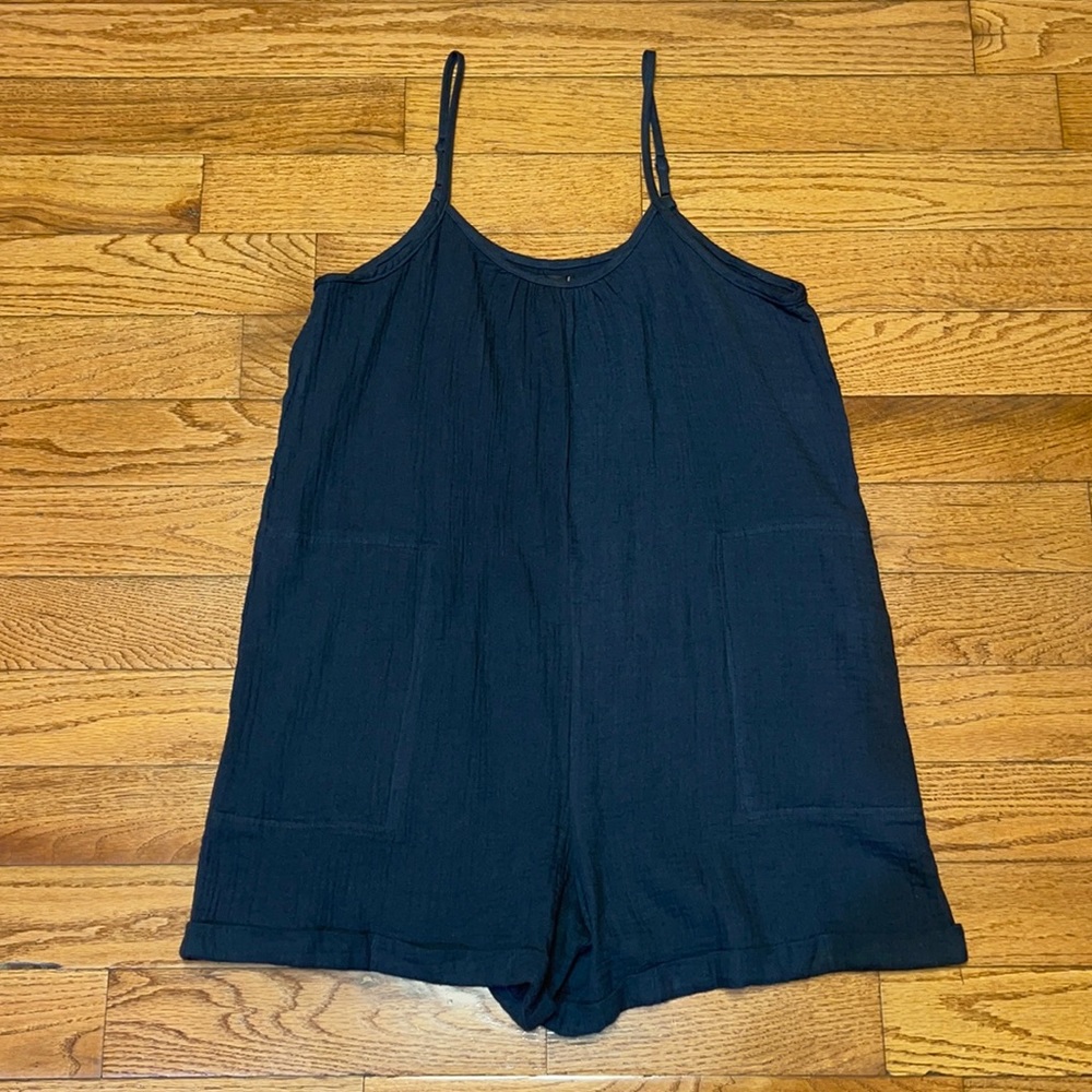 Wishlist gauze shorts romper